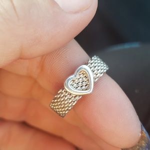 Tiffany & Co. Jewelry - Tiffany & Company Mesh heart ring Tiffany & Co. Jewelry - Tiffany & Company Mesh heart ring